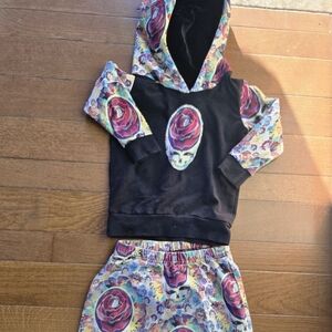 OOAK Grateful Dead Toddler Set vguc Unisex